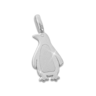 Anhänger Pinguin Silber 925
